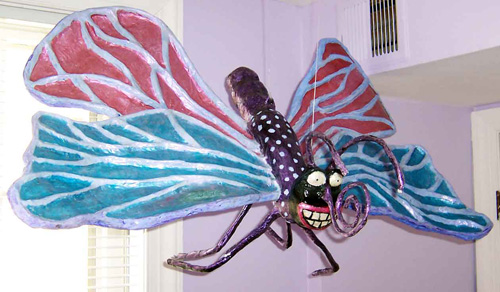 Purple Flying Butterfly link